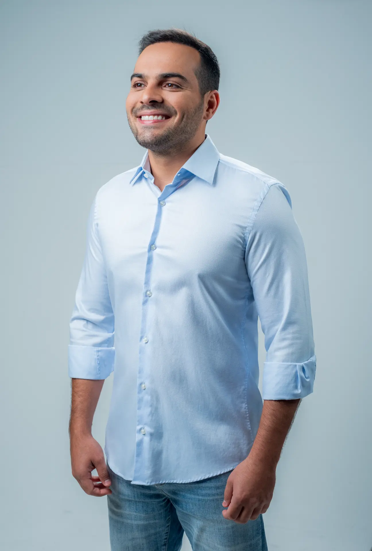 Retrato de Aldir Júnior, pré-candidato a deputado federal